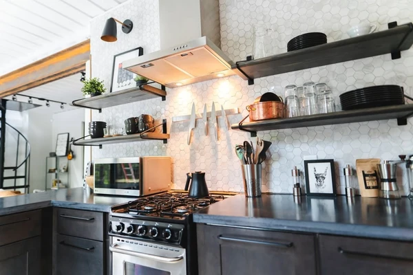 Small Cabin Kitchen Interior