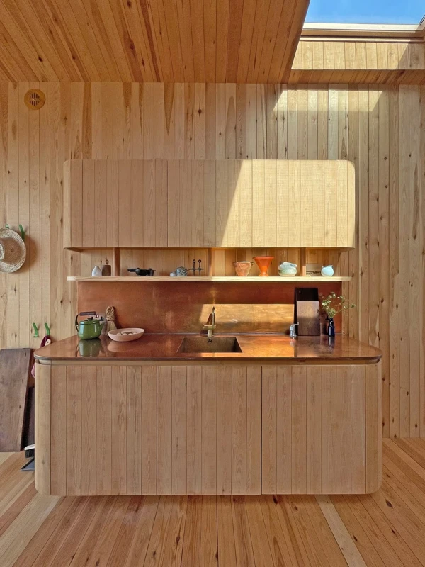 Rustic Modern Retreat Kitchen