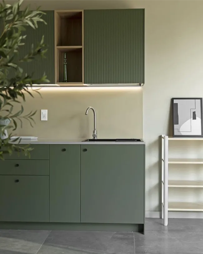 small modern kitchen 13