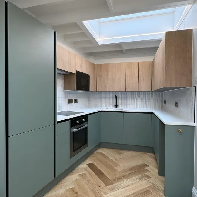 Sleek Urban Kitchen
