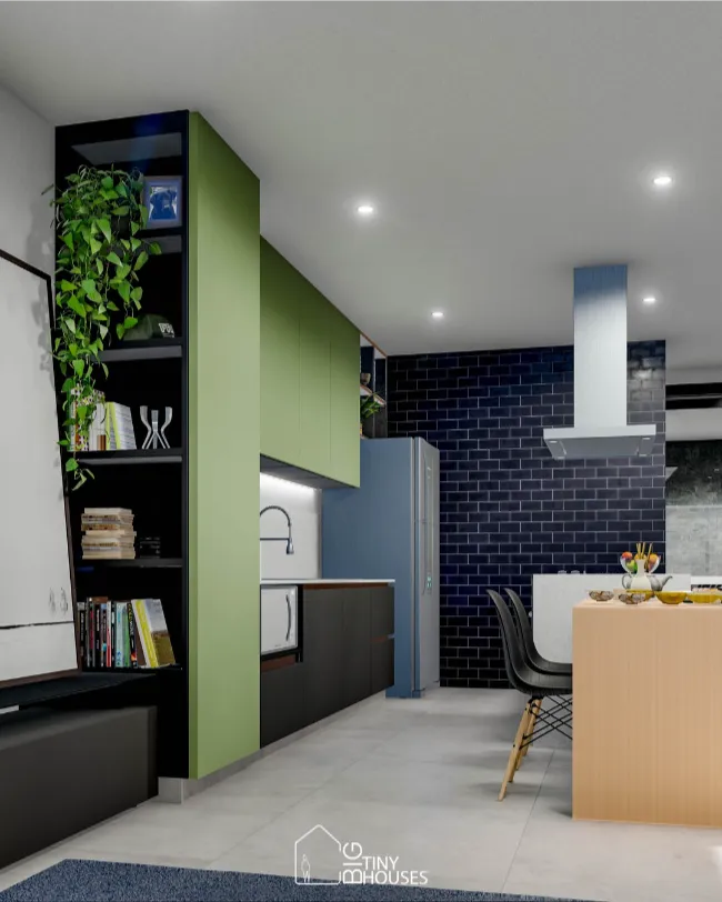 Streamlined Small Kitchen