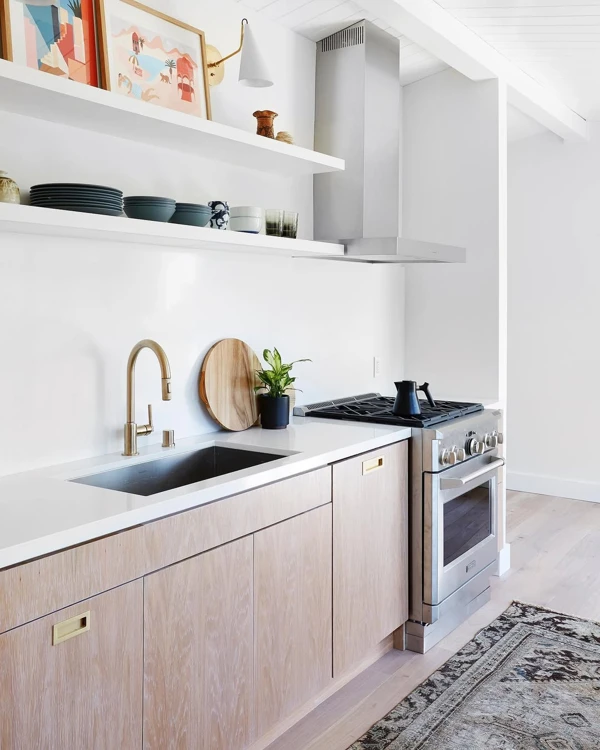 Sleek Dark Cabinetry