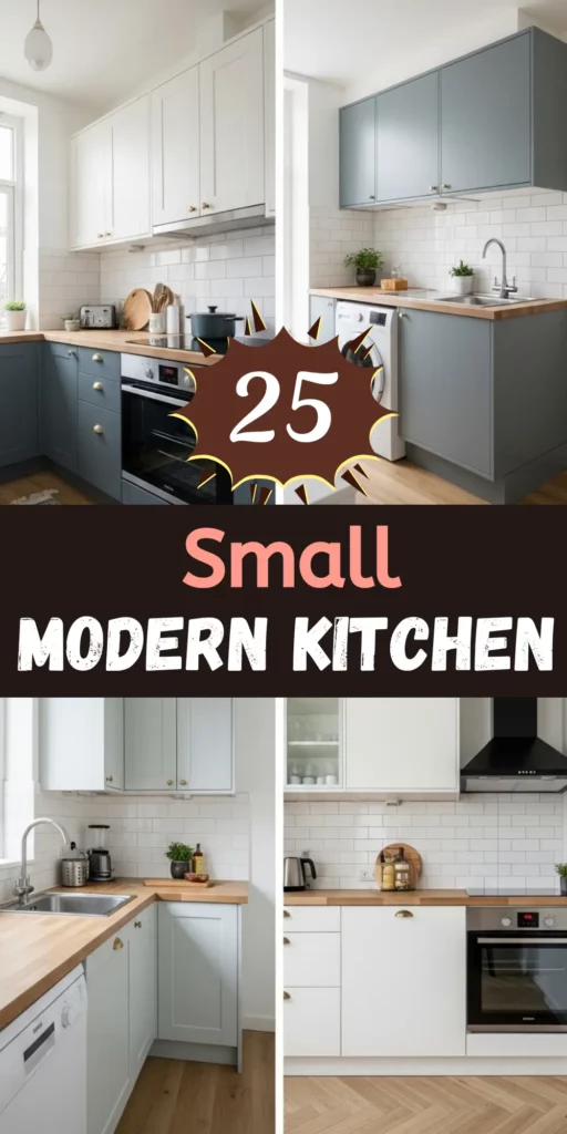 Small Modern Kitchen Design: Smart Layouts, Trends & Inspiration