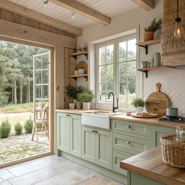 Streamlined Small Kitchen Design