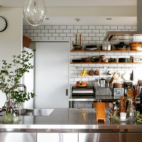 Culinary Canvas: Stainless Steel Countertops