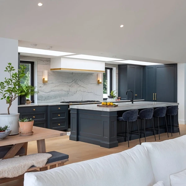 Rustic Stone Kitchen Backsplash