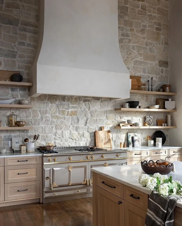 Natural Stone Backsplash Charm