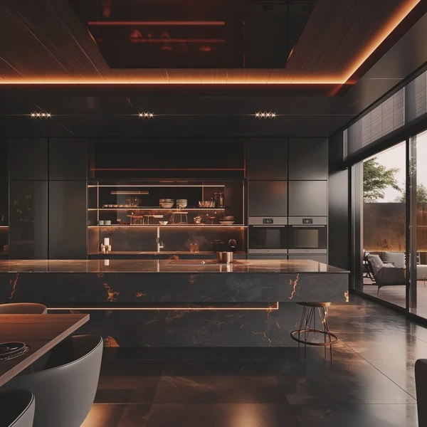 Sophisticated Dark Oasis