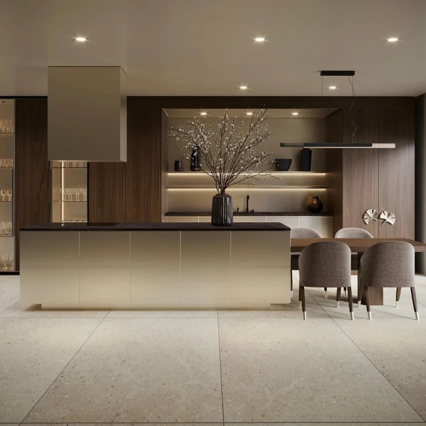 Sophisticated Dark Minimalism