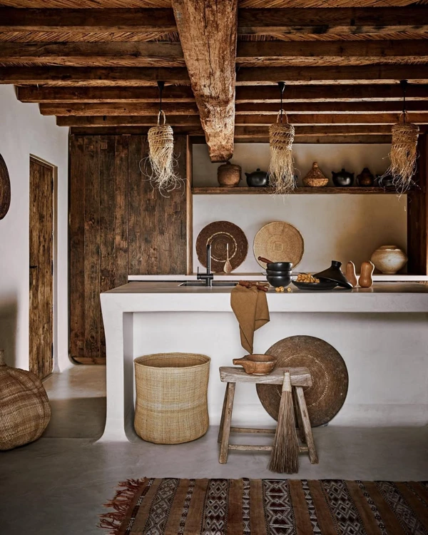 Textural Harmony in Earth Tones