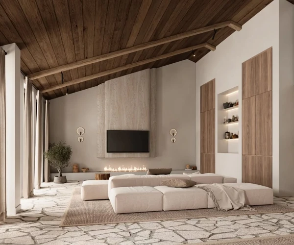 Textured Minimalism with Natural Hues