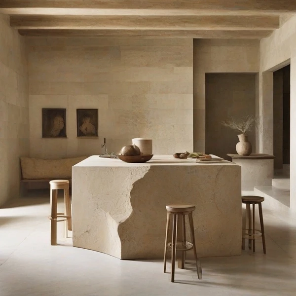 Rustic Charm: A Wabi Sabi Kitchen Retreat