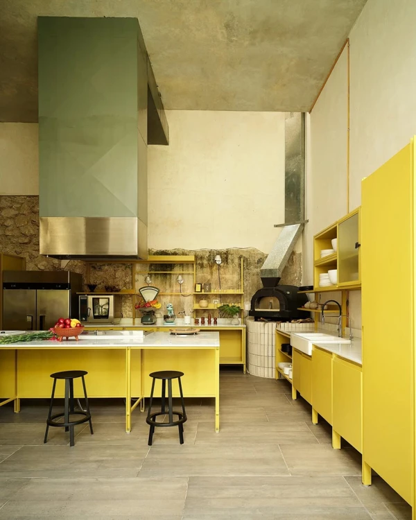 Sunny Buttercup Yellow Kitchen