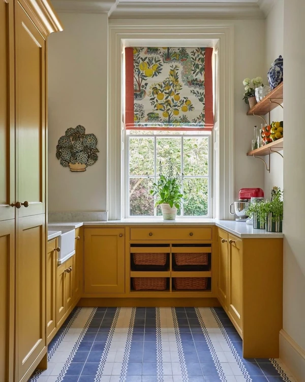 Sunny Yellow Cabinet Bliss