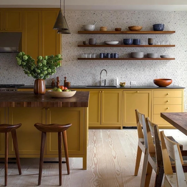 Sunny Yellow Kitchen Serenity