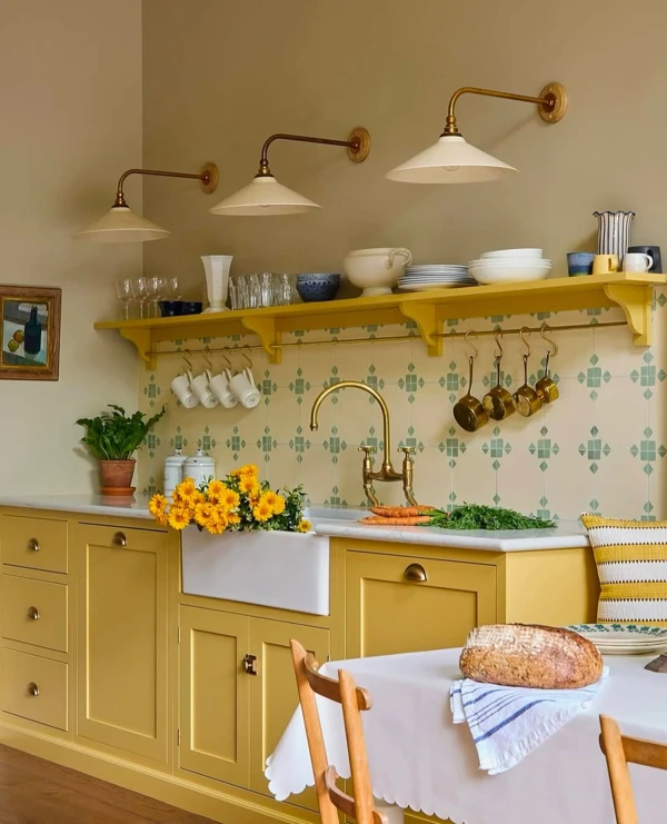 Sunshine Yellow Kitchen Delight