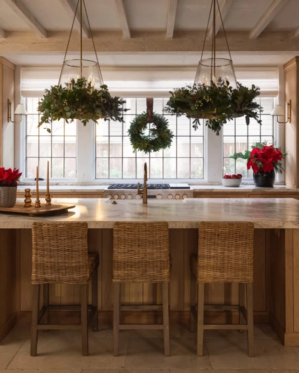 Elegant Evergreen & Copper Accents