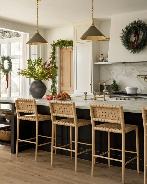 Winter Berry & Greenery Charm