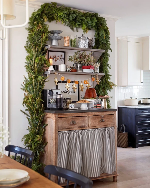 Winter Woodland Vignette