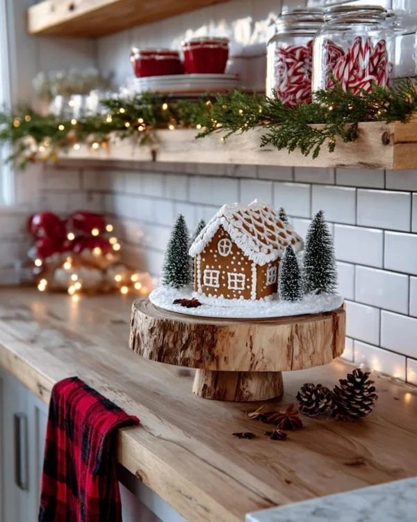 Warm Winter Kitchen Display