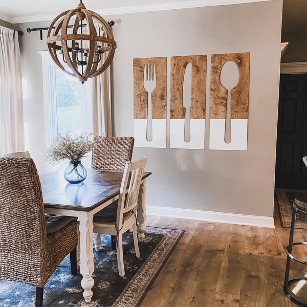 Kitchen Utensil Wall Art Trio