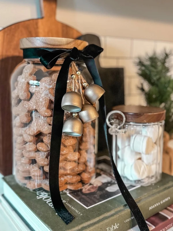 Cozy Gingerbread Cafe Corner