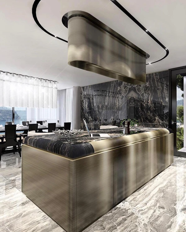 Modern Elegance with Gold & Black