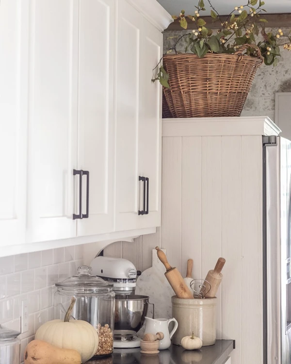 Cozy Farmhouse Baking Nook