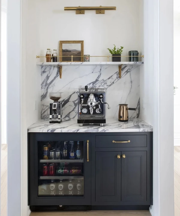 Rustic Charm Coffee Station