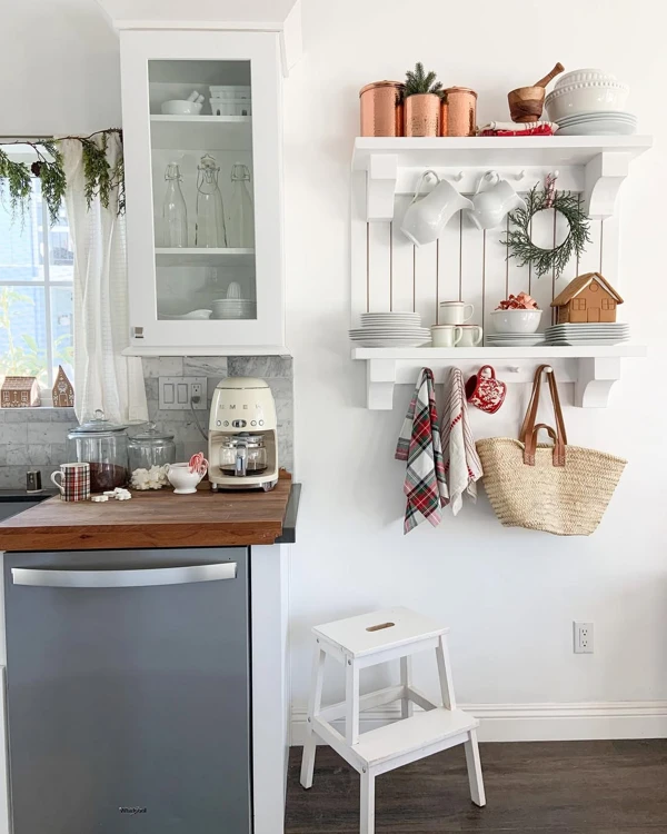 Rustic Charm Holiday Coffee Bar