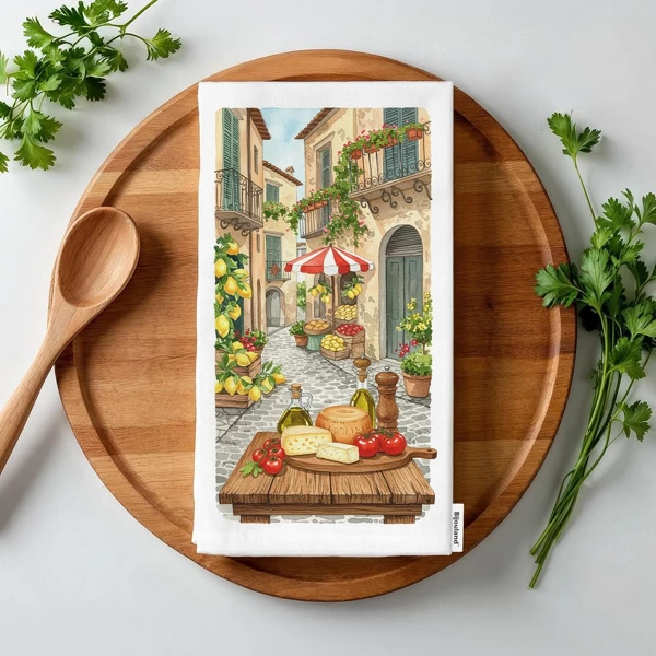 Festive Countertop Vignette