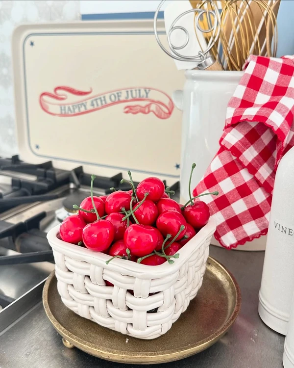 Cozy Kitchen Counter Display