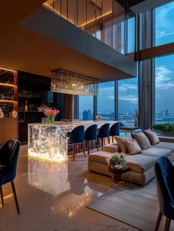 Glamorous Golden Accents