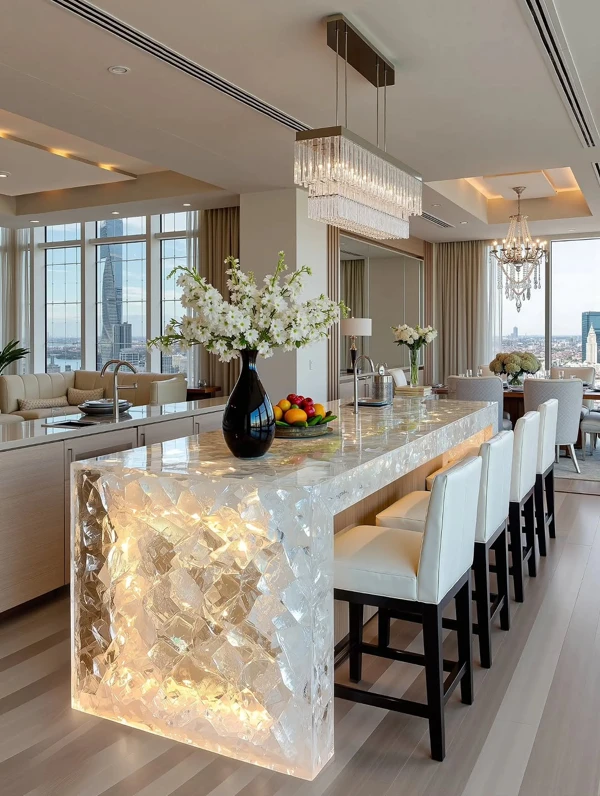 Glamorous Gleam Countertops