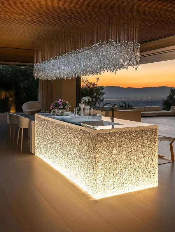 Sparkle & Glitter Kitchen Styling