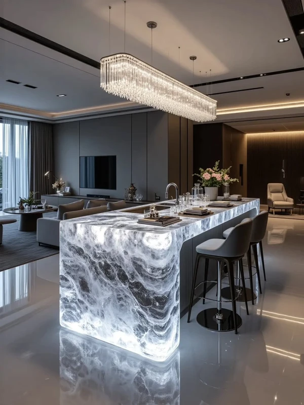 Sparkle & Glitter Kitchen Styling