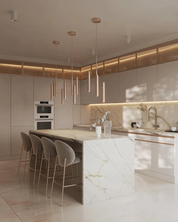 Elegant White & Gold Holiday Glow