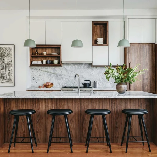 Warm Wood Meets Modern Minimalism