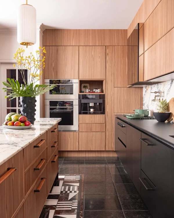 Warm Wood Meets Modern Minimalism