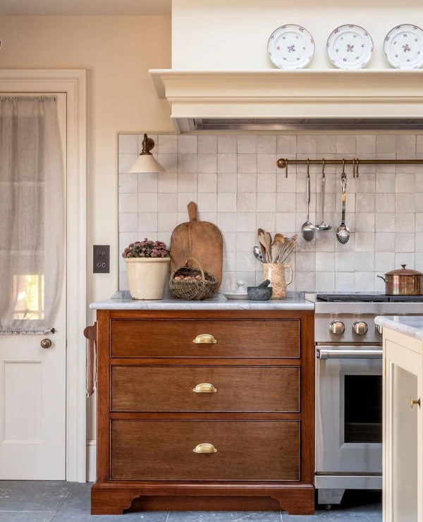 Coastal Farmhouse Kitchen