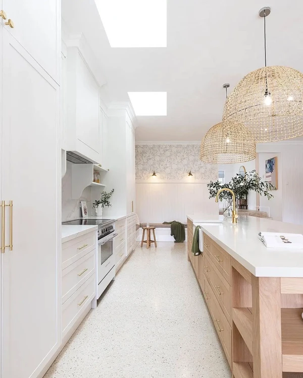 Coastal Farmhouse Kitchen