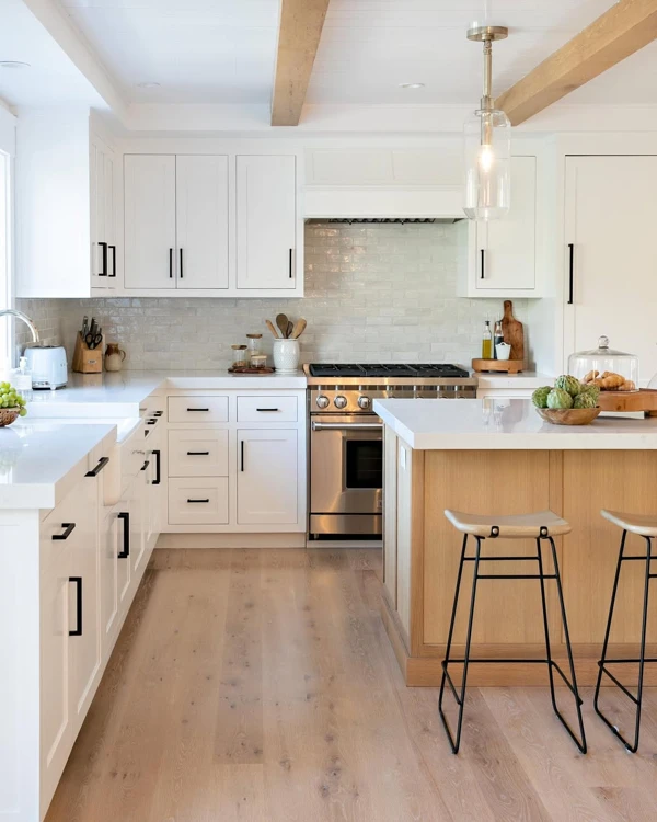 Coastal Farmhouse Kitchen