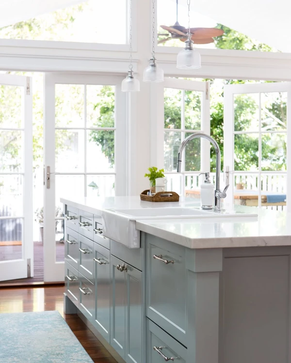 Coastal Farmhouse Kitchen