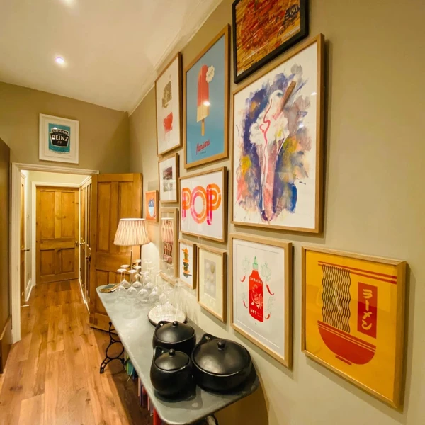 Pop Art Kitchen Gallery Wall
