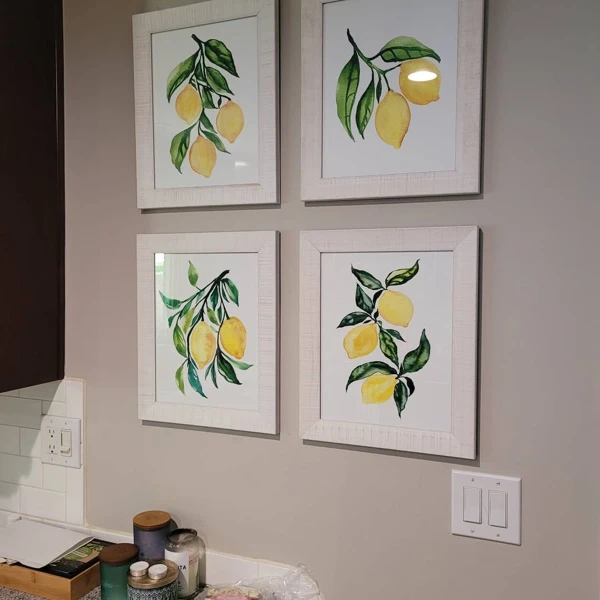 Citrus Botanical Gallery Grid