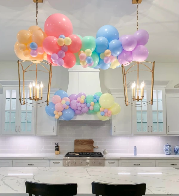 Pastel Rainbow Kitchen Statement