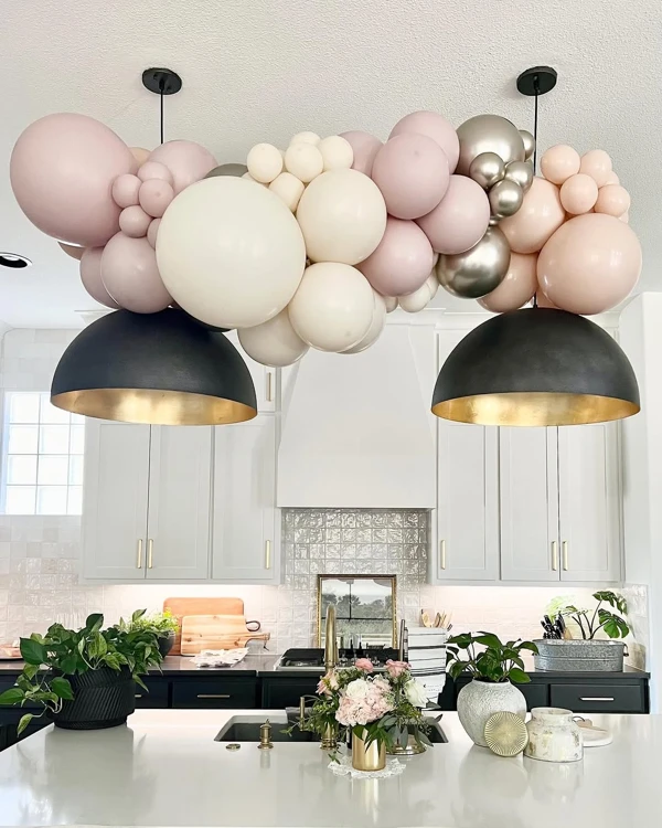 Kitchen Balloon Garland Ideas