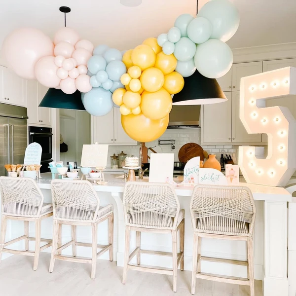Pastel Balloon Garland Magic