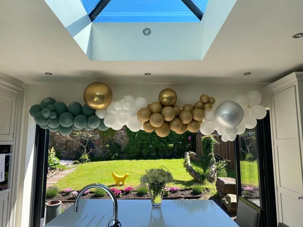 Neutral Elegance Meets Garden Views