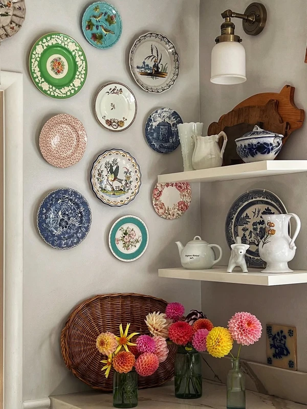 Vintage Plate Wall Gallery